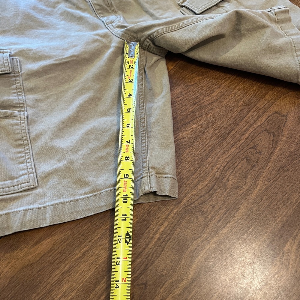 Carhartt Mens 36 Relaxed Fit Cargo Shorts Tan Canvas Utility Workwear 103542 - Picture 4 of 14